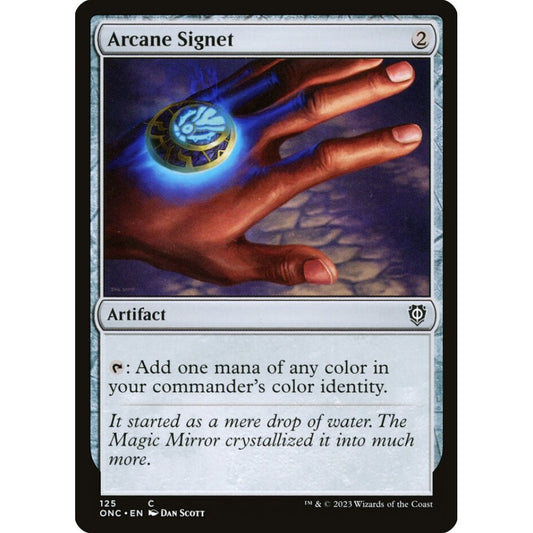Arcane Signet, common, 125, Magic the Gathering, Phyrexia: All Will Be One Commander