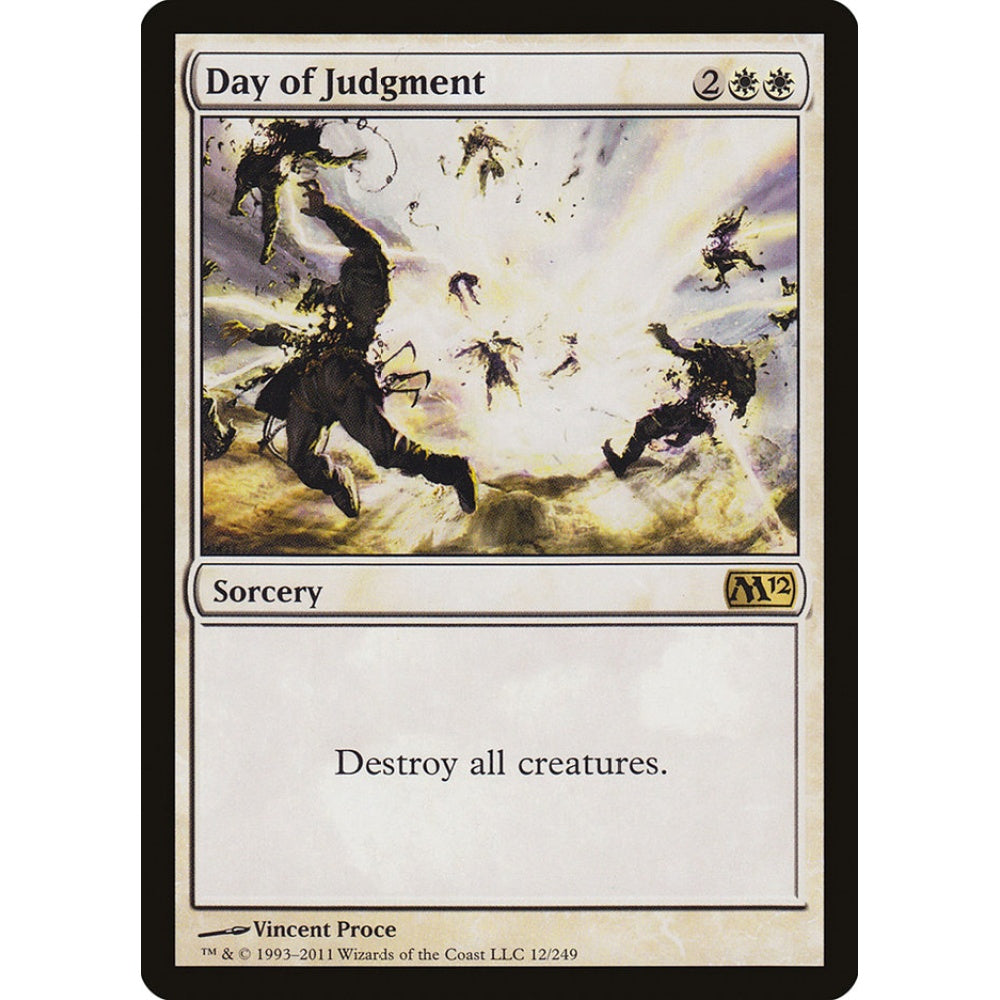 Day of Judgment rare 12 Magic the Gathering Magic 2012
