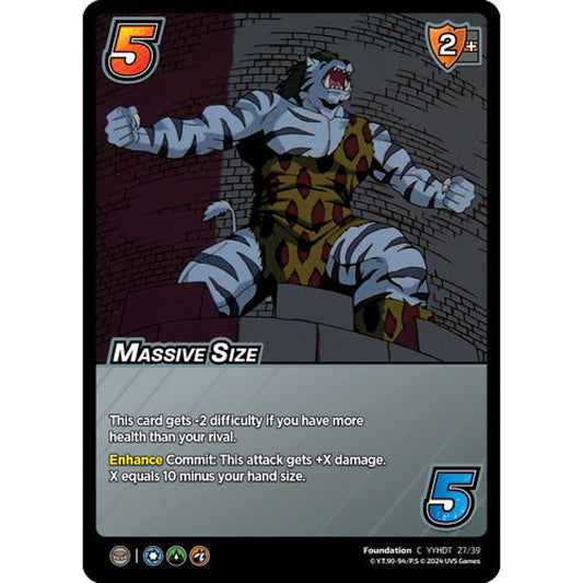 Massive Size, 27/39, C, UniVersus, Yu Yu Hakusho: Dark Tournament