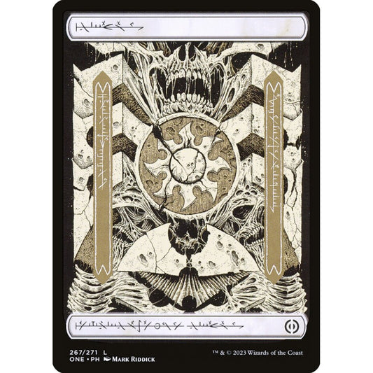 Plains, common, 267, Magic the Gathering, Phyrexia: All Will Be One