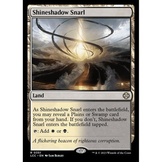 Shineshadow Snarl, rare, 351, Magic the Gathering, The Lost Caverns of Ixalan Commander