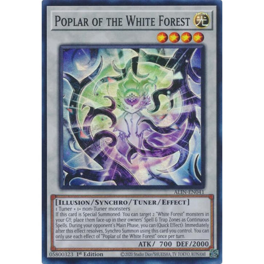 Poplar of the White Forest ALIN-EN041 Super Yu-Gi-Oh Alliance Insight