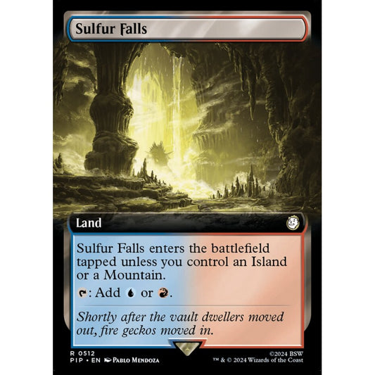 Sulfur Falls rare 512 Magic the Gathering Fallout