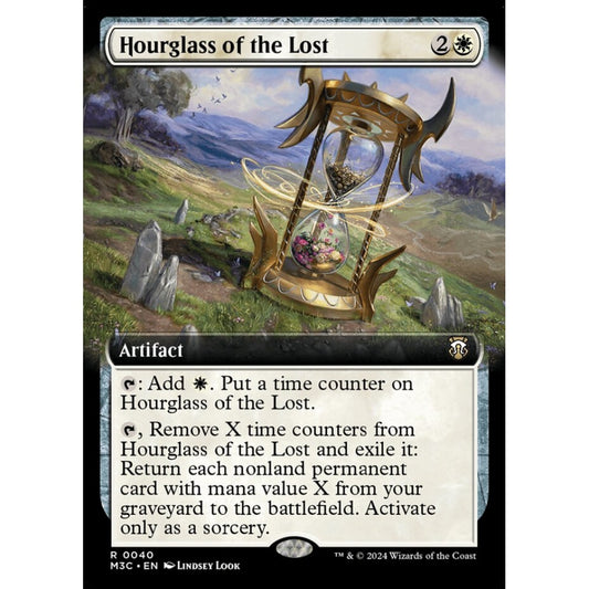 Hourglass of the Lost, 40, rare, Magic: The Gathering, Modern Horizons 3