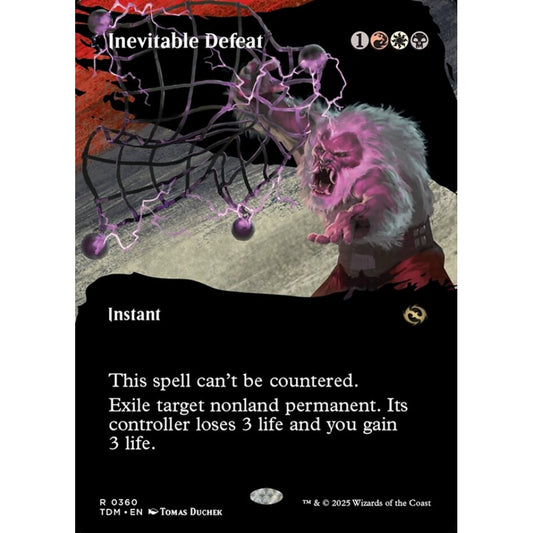 Inevitable Defeat rare 360 Magic the Gathering Tarkir: Dragonstorm