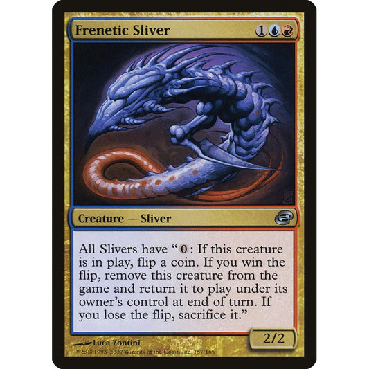 Frenetic Sliver uncommon 157 Magic the Gathering Planar Chaos