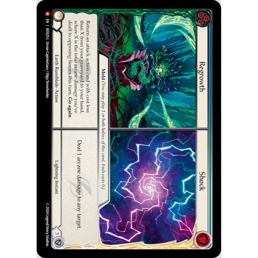 Regrowth//Shock, ROS253, Majestic, Flesh and Blood, Rosetta