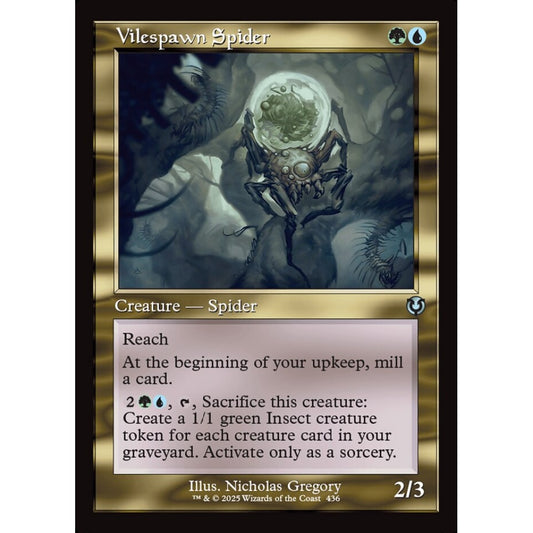 Vilespawn Spider, 436, uncommon, Magic: The Gathering, Innistrad Remastered