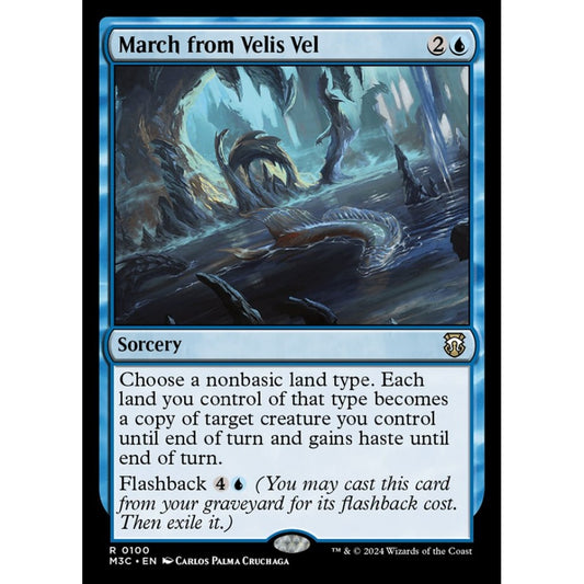 March from Velis Vel, 100, rare, Magic: The Gathering, Modern Horizons 3