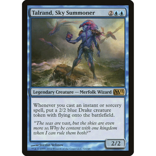 Talrand, Sky Summoner rare 72 Magic the Gathering Magic 2013