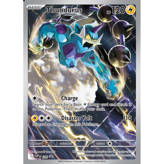 Thundurus Promo 209 Pokemon Card Game Scarlet & Violet Promos