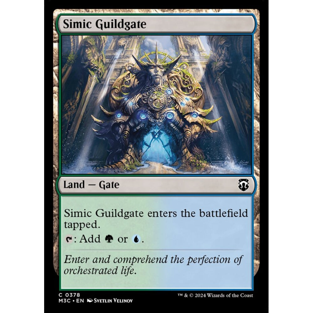 Simic Guildgate, 378, common, Magic: The Gathering, Modern Horizons 3
