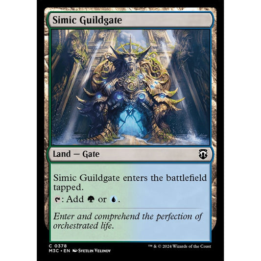 Simic Guildgate, 378, common, Magic: The Gathering, Modern Horizons 3