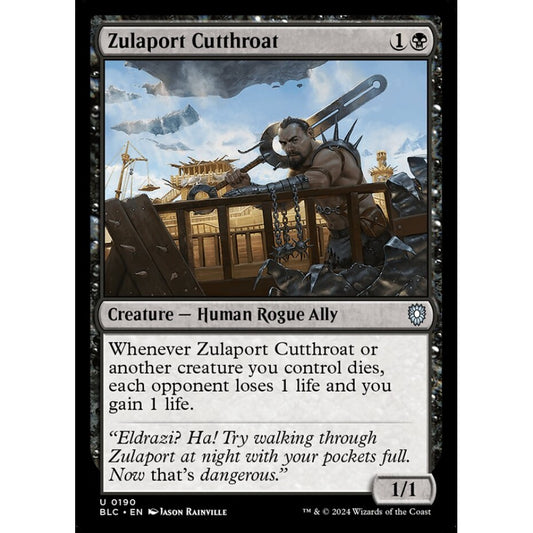 Zulaport Cutthroat, 190, uncommon, Magic: The Gathering, Bloomburrow