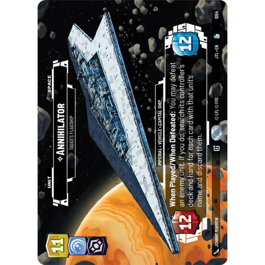 Annihilator, L, JTL 1054) Prestige Foil, Star Wars Unlimited