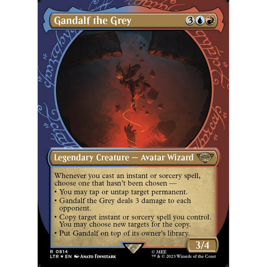 Gandalf the Grey, rare, 814, Magic the Gathering, The Lord of the Rings: Tales of Middle-earth