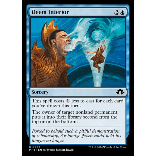 Deem Inferior, 57, common, Magic: The Gathering, Modern Horizons 3