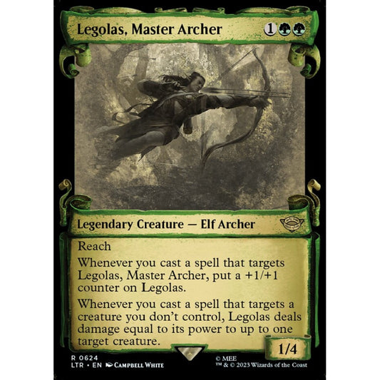Legolas, Master Archer, rare, 624, Magic the Gathering, The Lord of the Rings: Tales of Middle-earth