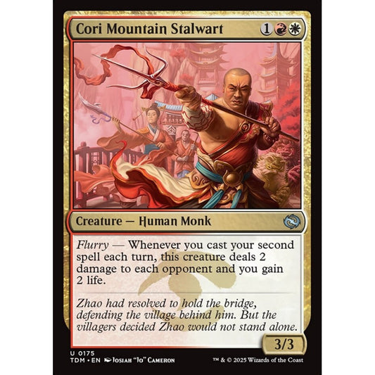 Cori Mountain Stalwart uncommon 175 Magic the Gathering Tarkir: Dragonstorm