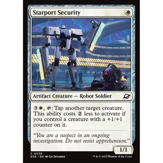 Starport Security common 39 Magic the Gathering Edge of Eternities
