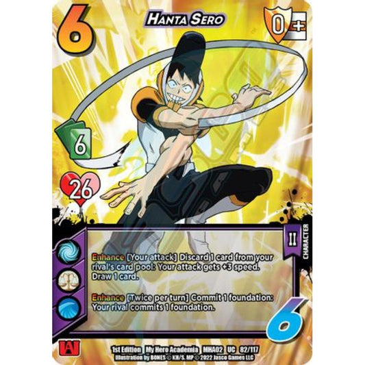 Hanta Sero, 82/117, UC, UniVersus, MHA02 Crimson Rampage