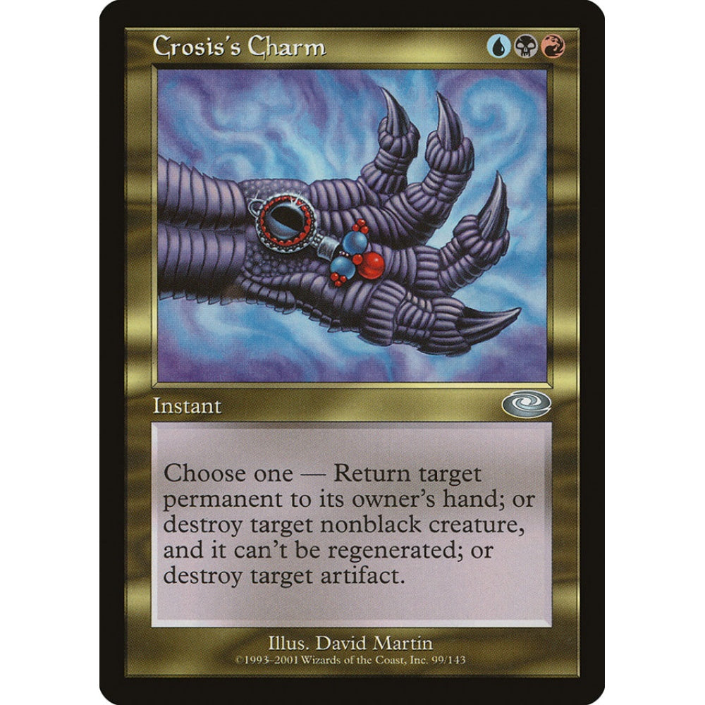Crosis's Charm uncommon 99 Magic the Gathering Planeshift