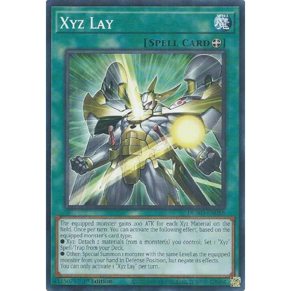 Xyz Lay DUAD-EN088 Common Yu-Gi-Oh Duelist's Advance