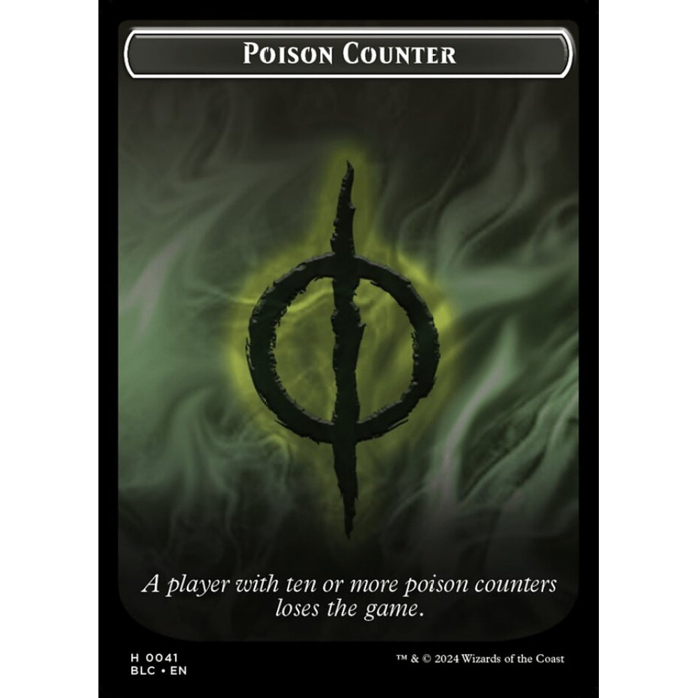Poison Counter, 41, common, Magic: The Gathering, Bloomburrow