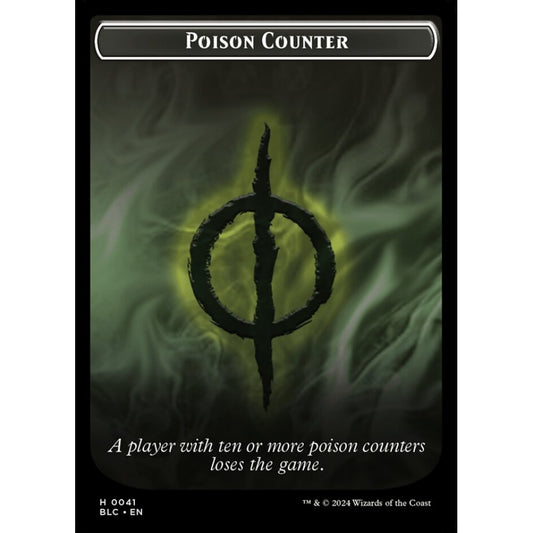 Poison Counter, 41, common, Magic: The Gathering, Bloomburrow