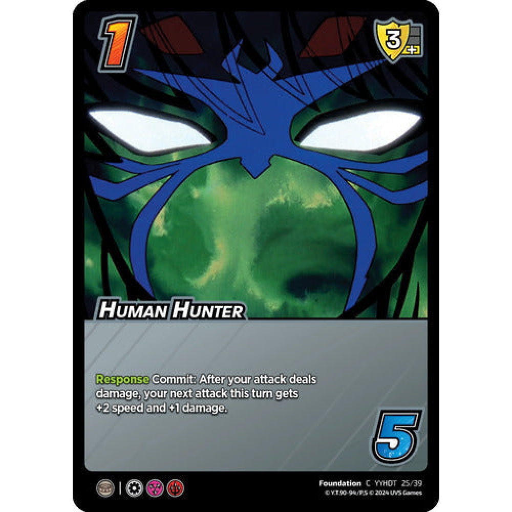 Human Hunter, 25/39, C, UniVersus, Yu Yu Hakusho: Dark Tournament