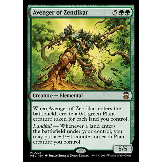 Avenger of Zendikar, 221, mythic, Magic: The Gathering, Modern Horizons 3