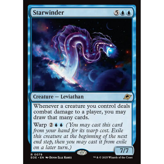 Starwinder rare 79 Magic the Gathering Edge of Eternities