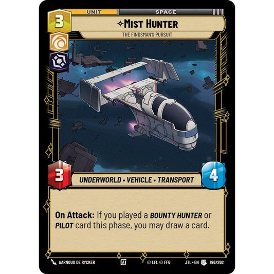 Mist Hunter, U, JTL 186), Star Wars Unlimited
