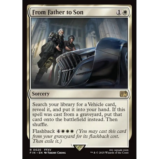 From Father to Son rare 20 Magic the Gathering Final Fantasy