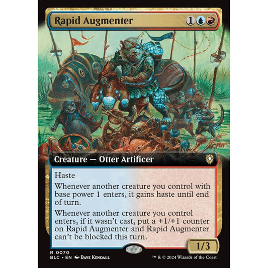Rapid Augmenter, 70, rare, Magic: The Gathering, Bloomburrow Commander