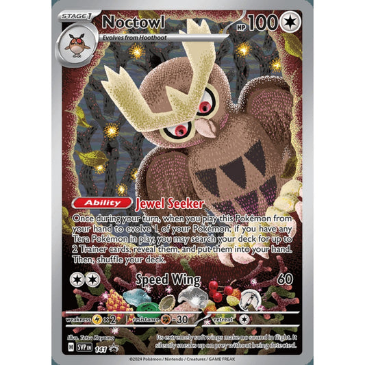 Noctowl Black Star Promo 141 Pokemon Card Game Scarlet & Violet Promos