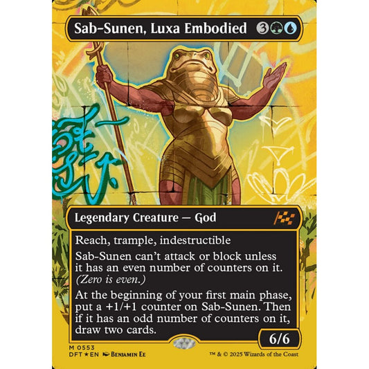 Sab-Sunen, Luxa Embodied, 553, mythic, Magic: The Gathering, Aetherdrift