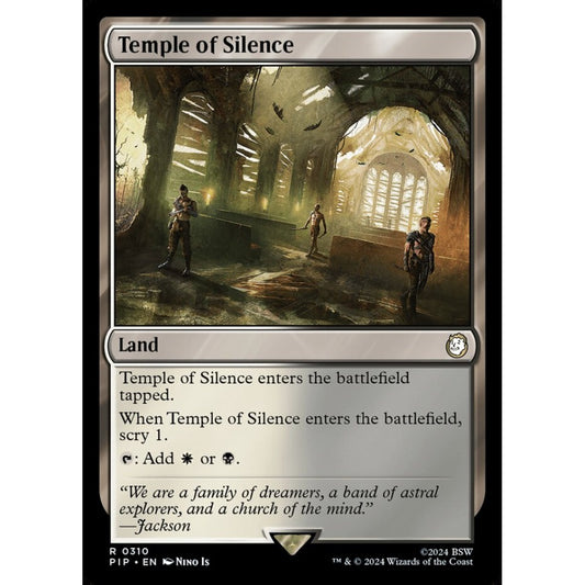 Temple of Silence rare 310 Magic the Gathering Fallout