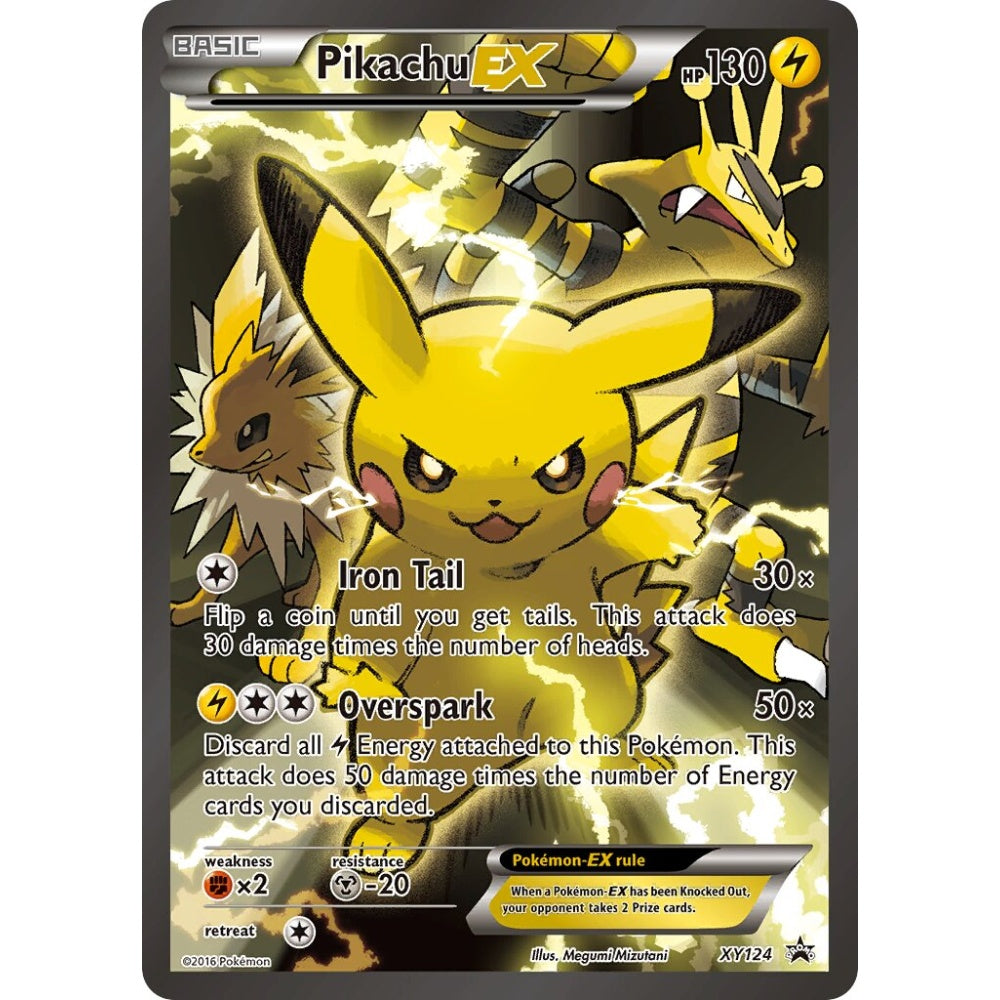 Pikachu-EX Promo XY124 Pokemon Card Game XY Promos