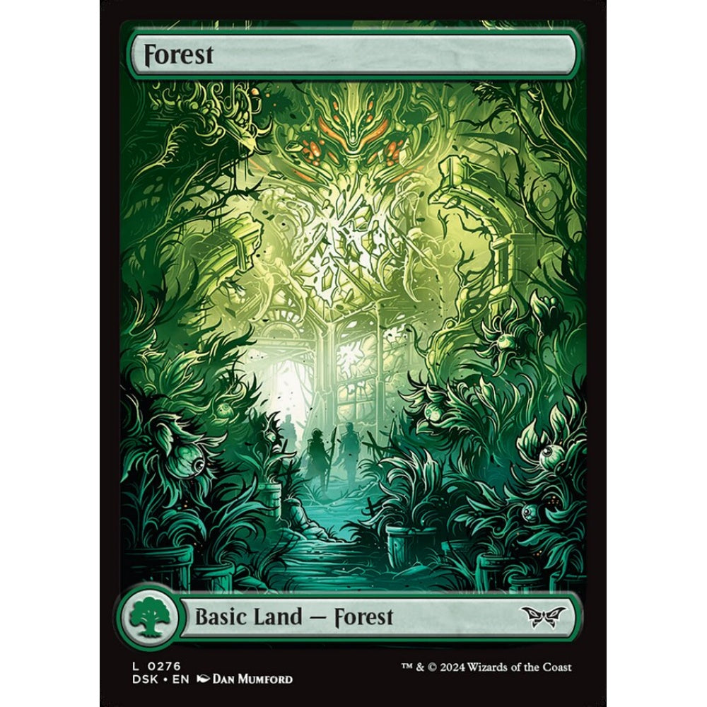 Forest, 276, common, Magic: The Gathering, Duskmourn: House of Horror