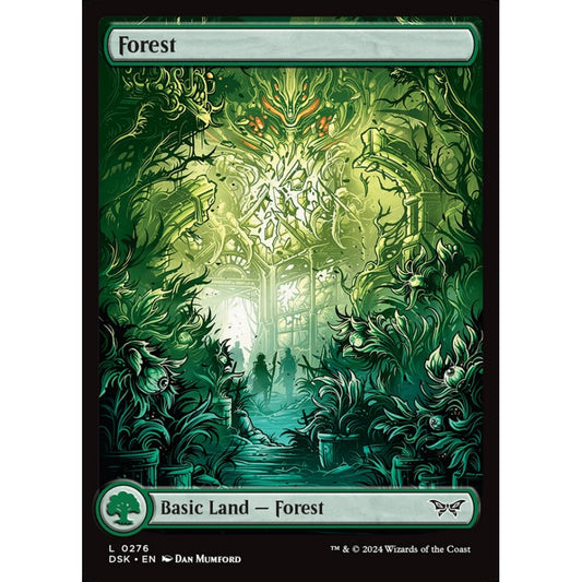 Forest, 276, common, Magic: The Gathering, Duskmourn: House of Horror