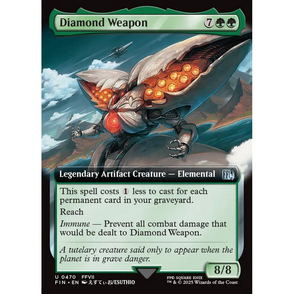 Diamond Weapon uncommon 470 Magic the Gathering Final Fantasy