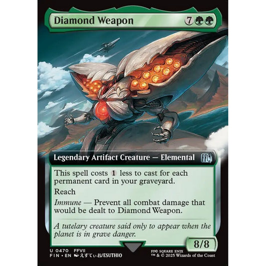 Diamond Weapon uncommon 470 Magic the Gathering Final Fantasy