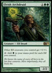Elvish Archdruid - Magic 2010 (Rare) [M10-176]