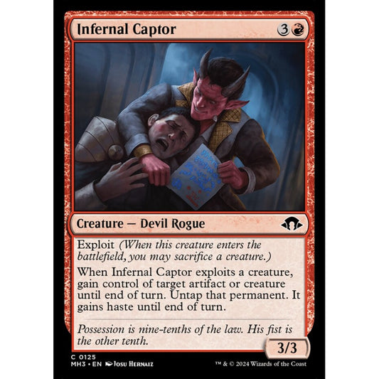 Infernal Captor, 125, common, Magic: The Gathering, Modern Horizons 3