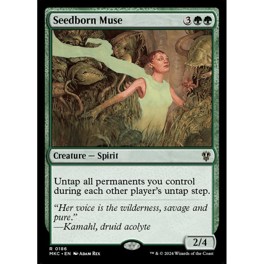 Seedborn Muse rare 186 Magic the Gathering Murders at Karlov Manor Commander