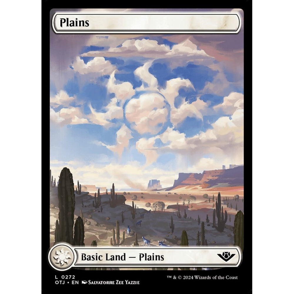 Plains, 272, common, Magic: The Gathering, Outlaws of Thunder Junction