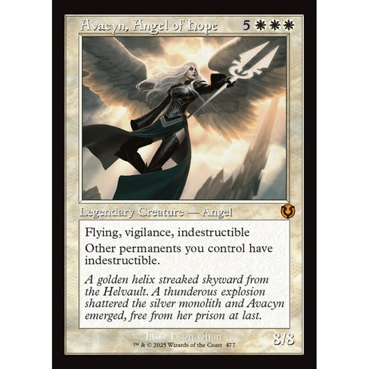 Avacyn, Angel of Hope, 477, mythic, Magic: The Gathering, Innistrad Remastered