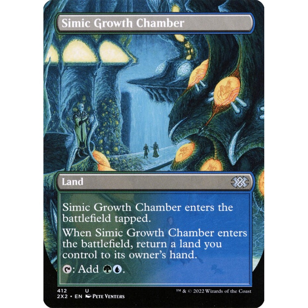 Simic Growth Chamber uncommon 412 Magic the Gathering Double Masters 2022