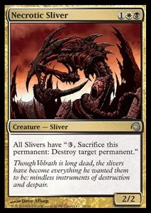 Necrotic Sliver - Premium Deck Series: Slivers (Uncommon) [H09-20]